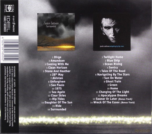 Justin Sullivan: Surrounded Navigating By The Stars Boxset [2CD]