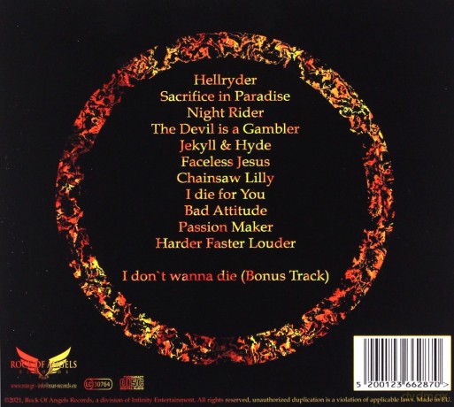Hellryder: The Devil Is A Gambler (digipack) [CD]