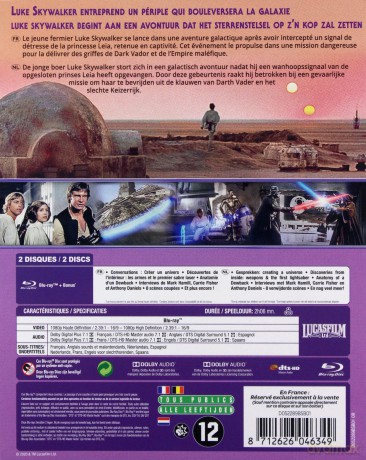 Star Wars: Episode IV - A New Hope (Gwiezdne wojny: Część IV - Nowa nadzieja) [2xBlu-Ray]