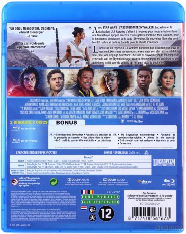 Star Wars: Episode IX - The Rise of Skywalker (Gwiezdne wojny: Skywalker. Odrodzenie) [2xBlu-Ray]