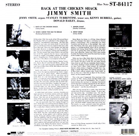 Jimmy Smith: Back At The Chicken Shack [Winyl]