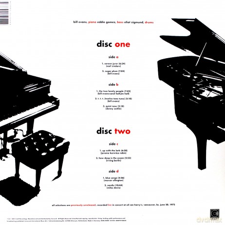 Bill Evans: On A Friday Evening [2xWinyl]