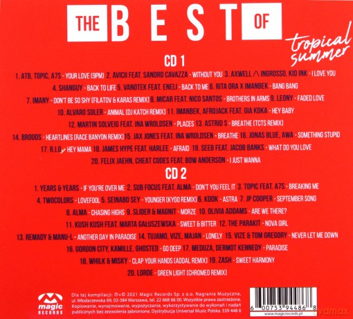 The Best Of Tropical Summer [2CD]