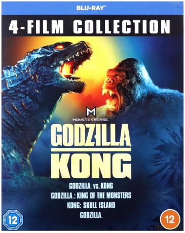 Godzilla & Kong 4-Film Collection [4xBlu-Ray]