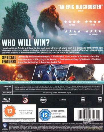 Godzilla vs. Kong [Blu-Ray]