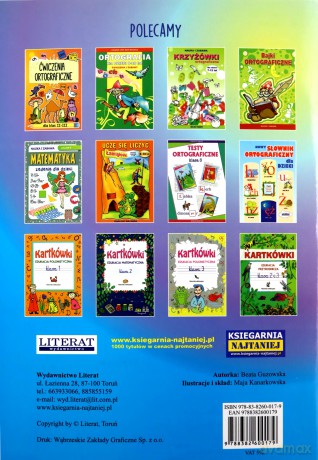 Ćwiczenia ortograficzne dla klas II-III - Beata Guzowska [KSIĄŻKA]