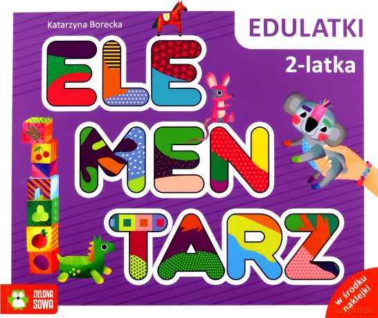 Edulatki Elementarz 2-latka - Katarzyna Borecka [KSIĄŻKA]