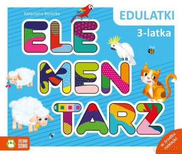 Edulatki Elementarz 3-latka - Katarzyna Borecka [KSIĄŻKA]