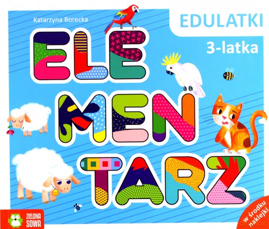 Edulatki Elementarz 3-latka - Katarzyna Borecka [KSIĄŻKA]