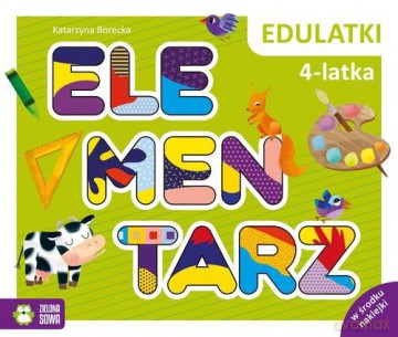 Edulatki Elementarz 4-latka - Katarzyna Borecka [KSIĄŻKA]