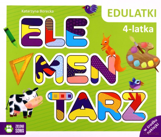 Edulatki Elementarz 4-latka - Katarzyna Borecka [KSIĄŻKA]