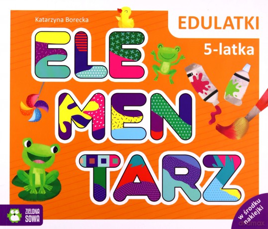 Edulatki Elementarz 5-latka - Katarzyna Borecka [KSIĄŻKA]