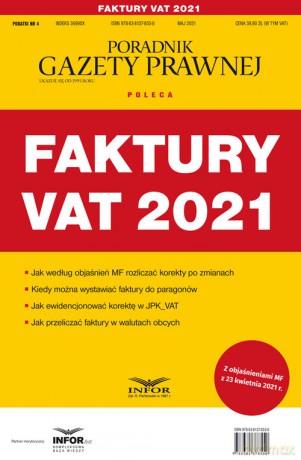 Faktury VAT 2021 [KSIĄŻKA]