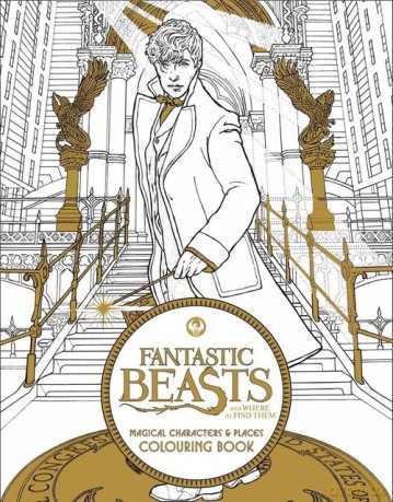 Fantastic Beasts and Where to Find Them: Magical Characters and Places Colouring Book [KSIĄŻKA]