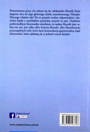 Filozofia Jaspersa - Mirosław Żelazny [KSIĄŻKA]
