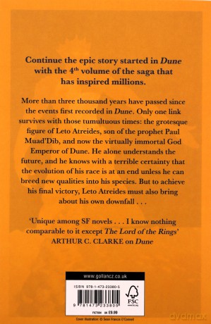 God Emperor Of Dune - Frank Herbert [KSIĄŻKA]
