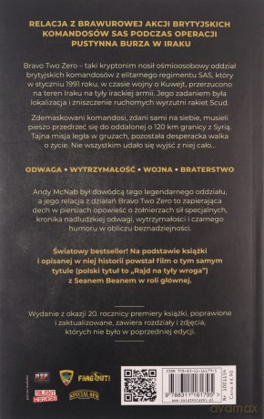 Kryptonim Bravo Two Zero - Andy McNab [KSIĄŻKA]