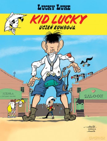 Lucky Luke Kid Lucky Uczeń kowboja - Achde [KOMIKS]