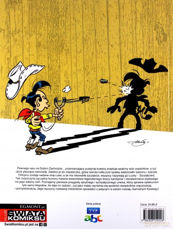 Lucky Luke Kid Lucky Uczeń kowboja - Achde [KOMIKS]