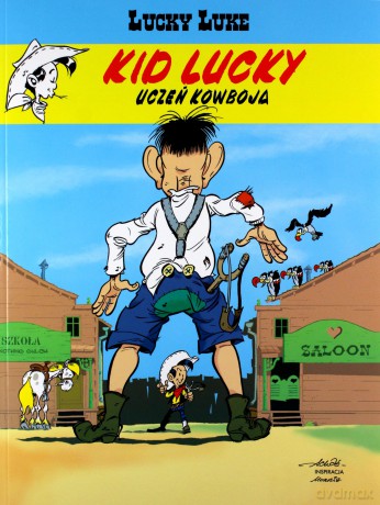 Lucky Luke Kid Lucky Uczeń kowboja - Achde [KOMIKS]