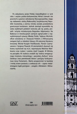 Mińsk i Mińszczyzna w XX-wiecznej literaturze polskiej - Krzysztof Polechoński [KSIĄŻKA]