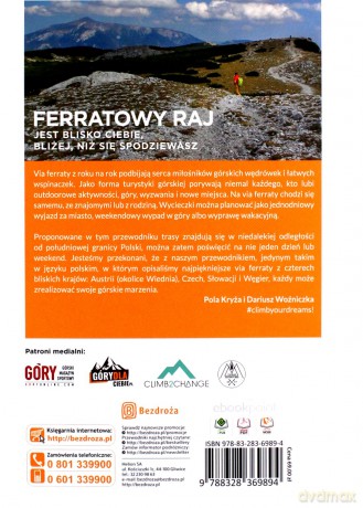 Najpiękniejsze ferraty Na weekend z Polski - Pola Kryża, Dariusz Woźniczka [KSIĄŻKA]
