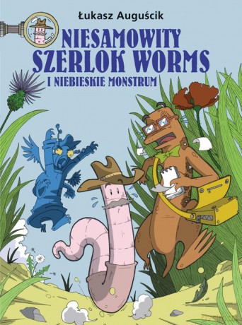 Niesamowity Szerlok Worms i niebieskie monstrum (Tom 1) [KOMIKS]