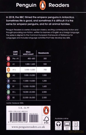 Penguin Readers Level 2 Dynasties Penguins - Stephen Moss [KSIĄŻKA]