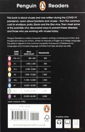 Penguin Readers Level 6 Viruses and Pandemics - Ros Wright [KSIĄŻKA]