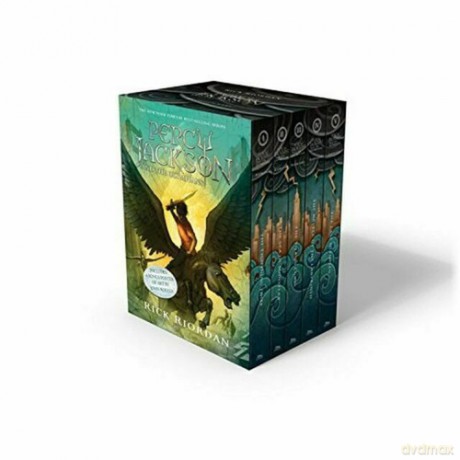 Percy Jackson: Complete Series Box Set (Old Covers) - Rick Riordan [KSIĄŻKA]