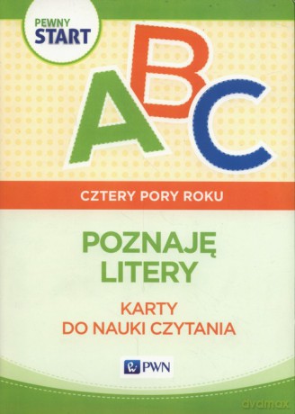Pewny start Cztery pory roku Karty do nauki czytania [KSIĄŻKA]
