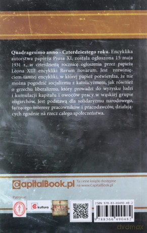 Quadragesimo Anno Papież Pius XI - Pius XI Papież [KSIĄŻKA]