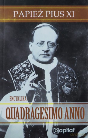 Quadragesimo Anno Papież Pius XI - Pius XI Papież [KSIĄŻKA]