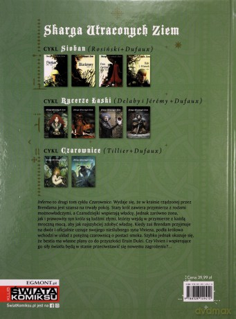 Skarga Utraconych Ziem Czarownice (Tom 2) Inferno [KOMIKS]