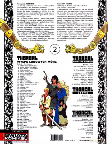 Thorgal Wyspa lodowych mórz [KOMIKS]