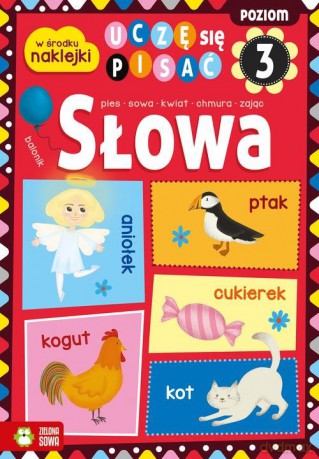 Uczę się pisać Słowa Poziom 3 - Magda Malicka [KSIĄŻKA]