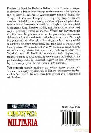 W śmiertelnym boju - Gottlob Herbert Bidermann [KSIĄŻKA]