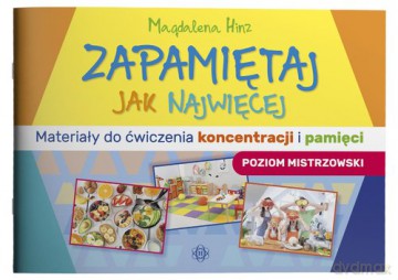 Zapamiętaj jak najwięcej Poziom mistrzowski - Magdalena Hinz [KSIĄŻKA]