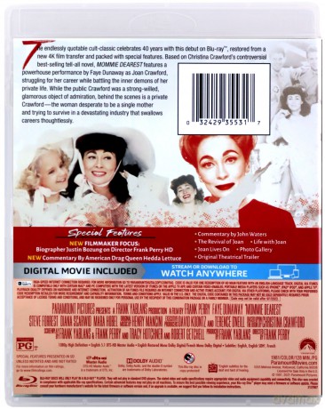 Mommie Dearest (Najdroższa mamusia) [Blu-Ray]