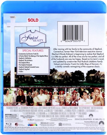 The Stepford Wives (Żony ze Stepford) [Blu-Ray]