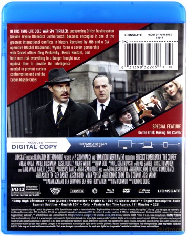 The Courier (Gra Szpiegów) [Blu-Ray]+[DVD]