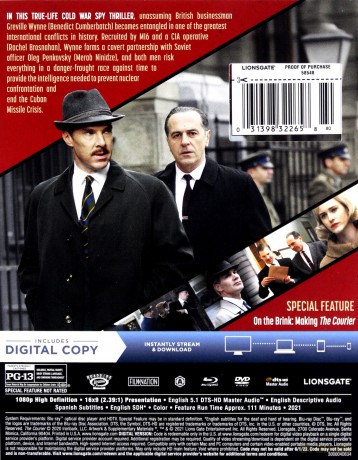 The Courier (Gra Szpiegów) [Blu-Ray]+[DVD]
