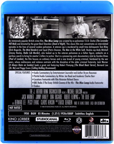 The Blue Lamp (Niebieska lampa) [Blu-Ray]