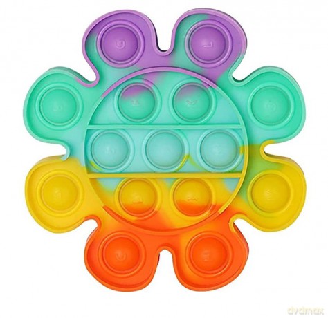 Antystresowa Sensoryczna Push Pop It Kwiatek