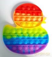 Antystresowa Sensoryczna Push Pop It Kaczuszka