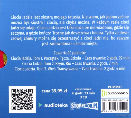Ciocia Jadzia - Eliza Piotrowska [AUDIOBOOK]