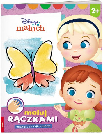 Disney maluch Maluj rączkami MWR-9201 [KSIĄŻKA]