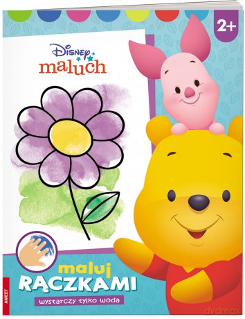 Disney maluch Maluj rączkami MWR-9202 [KSIĄŻKA]