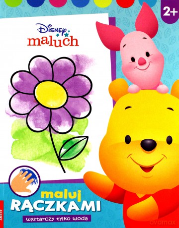 Disney maluch Maluj rączkami MWR-9202 [KSIĄŻKA]