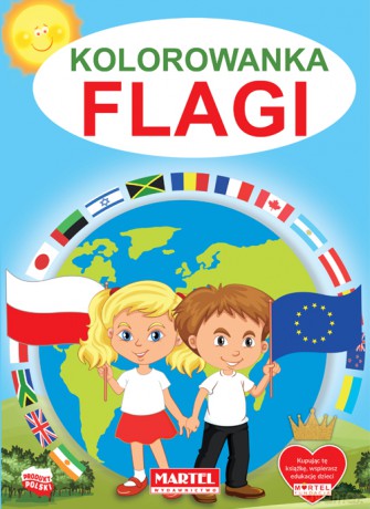 Flagi. Kolorowanka - Katarzyna Ratajszczak [KSIĄŻKA]